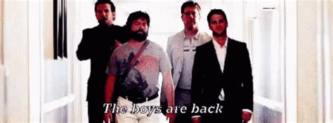 The boys are back! .